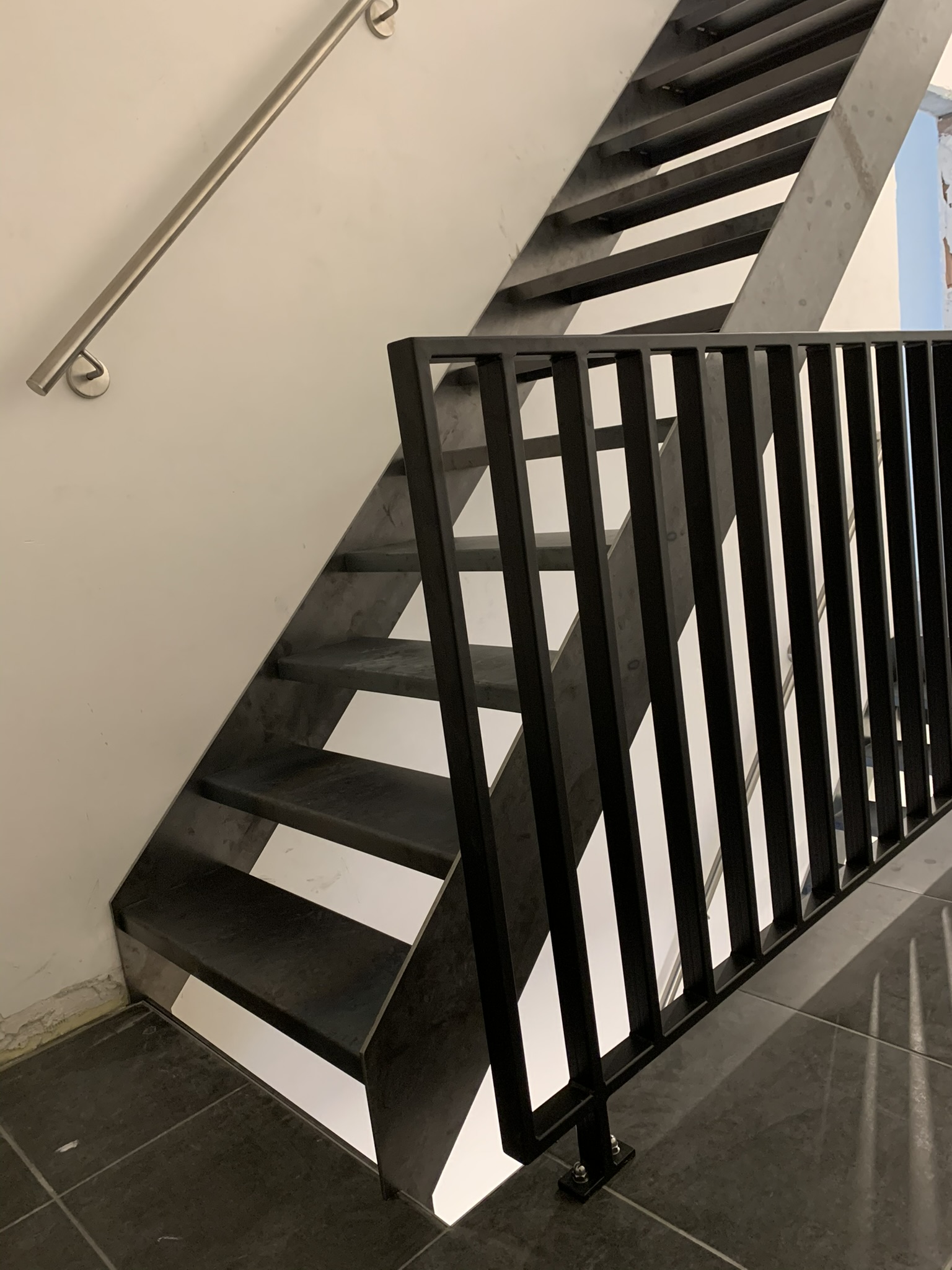 Trappen in metaal